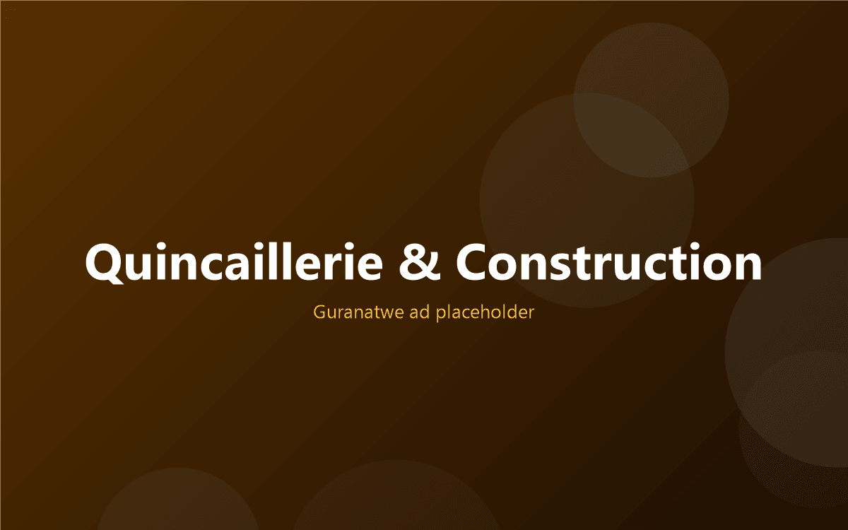 Quincaillerie & Construction